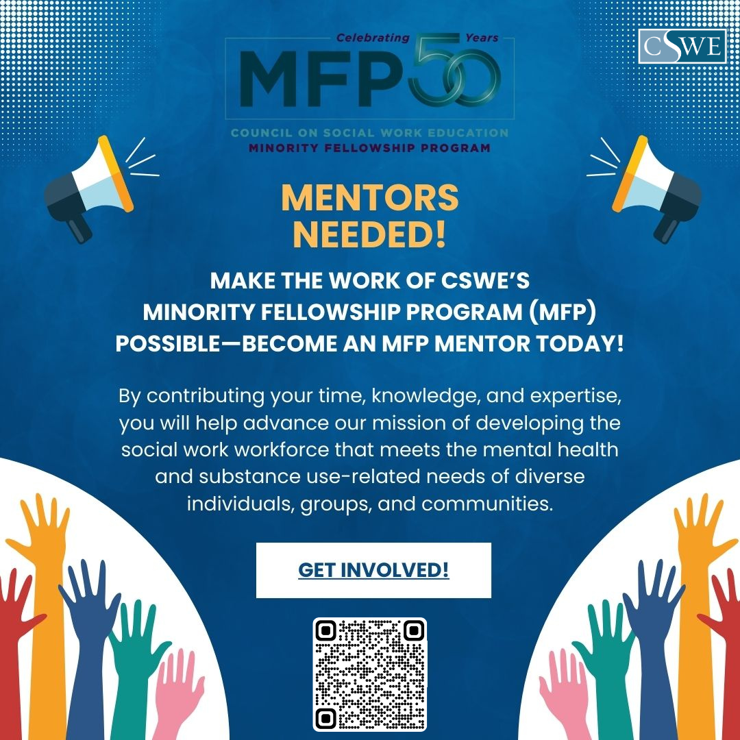 MFP 50 Mentors Needed poster