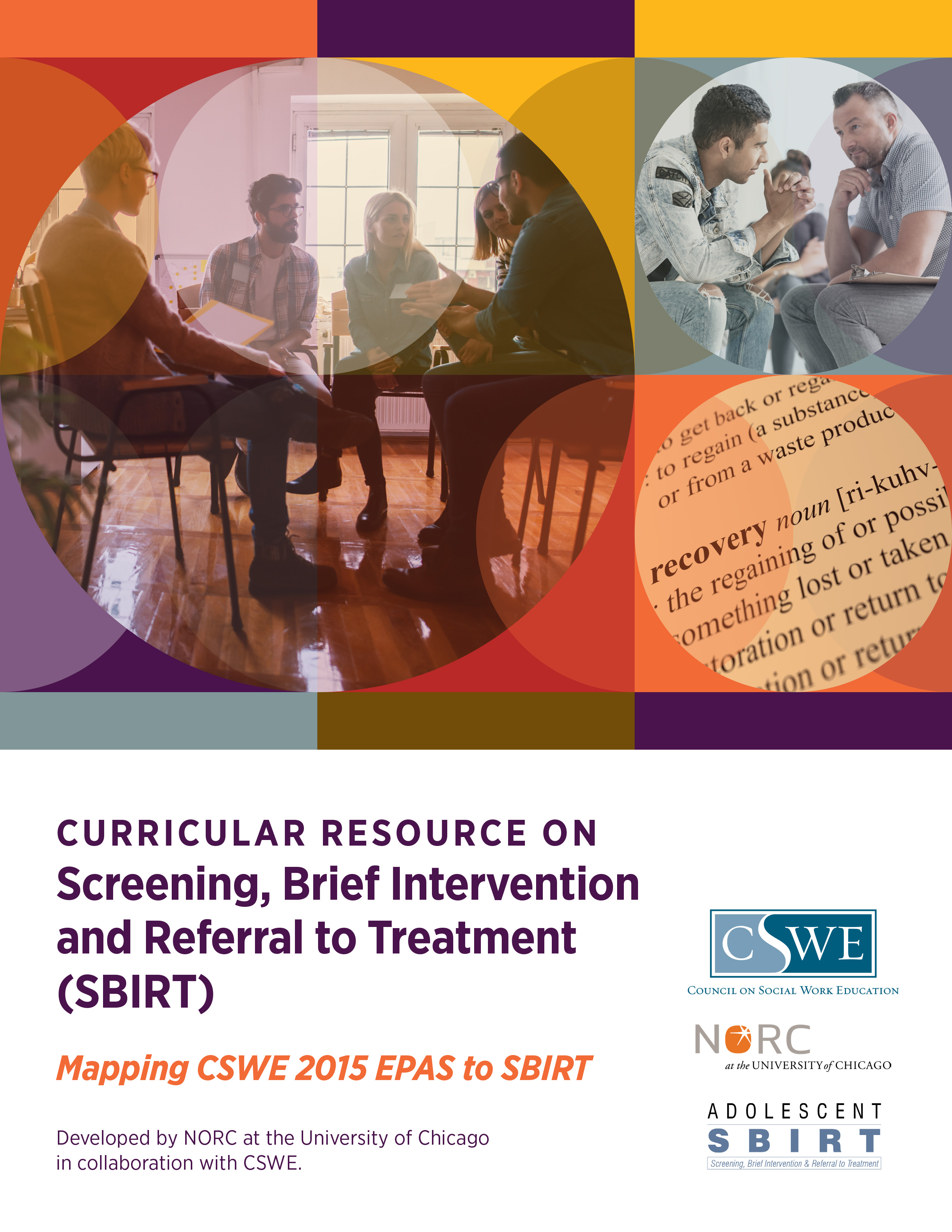 SBIRT curricular resource cover