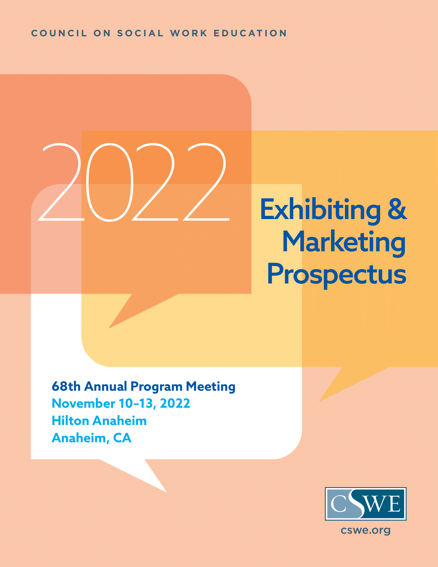 2022 APM Exhibiting & Marketing Prospectus Cover