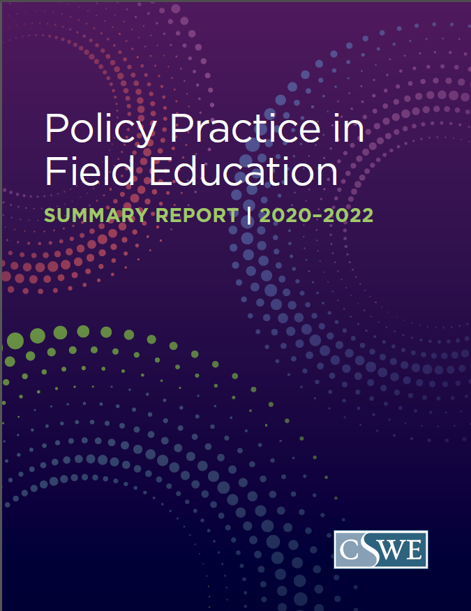 Policy Practice in Field Education Initiative Case Study Booklet cover