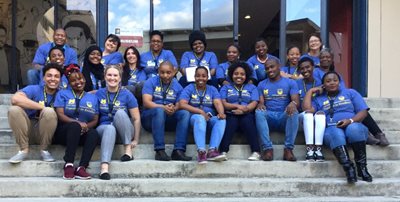 Students and faculty from University of Michigan - Flint and University of Fort Hare in South Africa